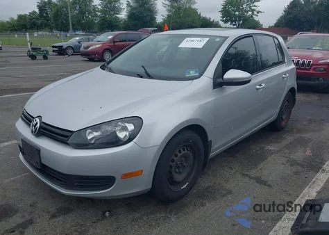 2014 Volkswagen Golf 2.5L из США, поврежденный, VIN WVWDB7AJ0EW009796